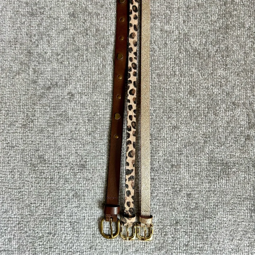 Neck & Neck And Copper Key Girls Belt Bundle, Size XS-S